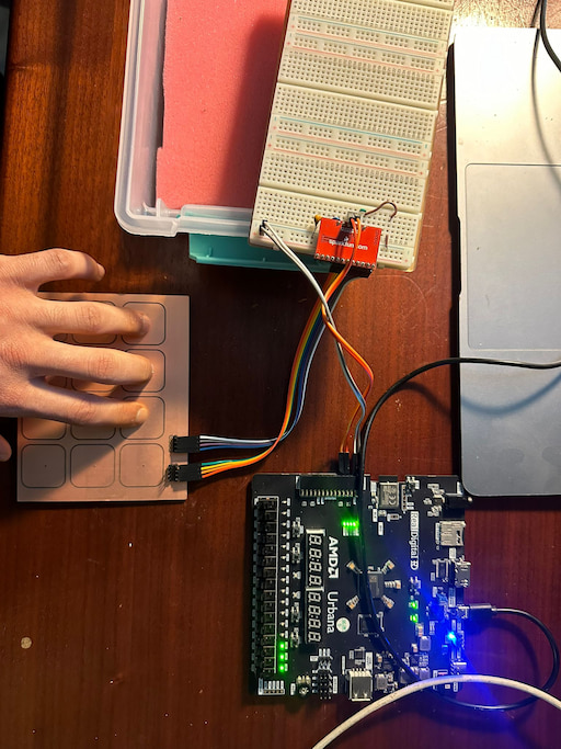First Iteration: 4x3 Capacitive Grid